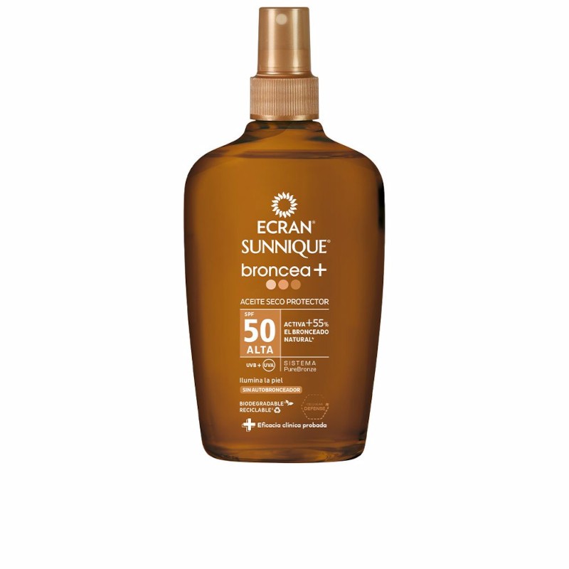 Ecran Sunnique Tan + Óleo Vapo Spf50 200 ml