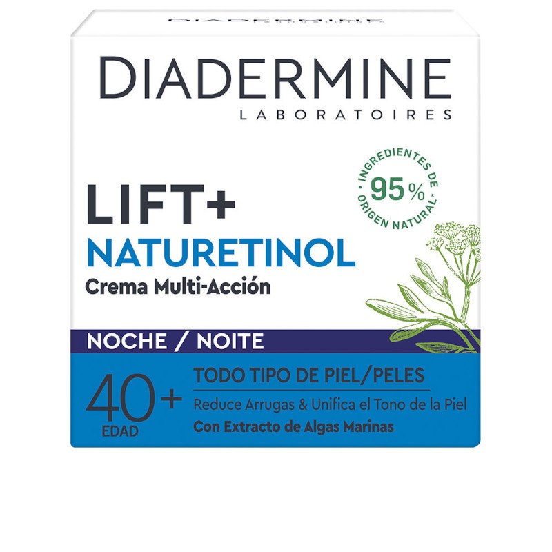 Diadermine Lift+ Naturetinol Creme Facial Noturno Multiação 50 ml