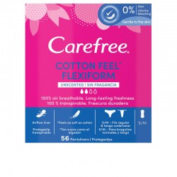 Carefree Flexiform Protector Cotton Fragrance Free 56 U