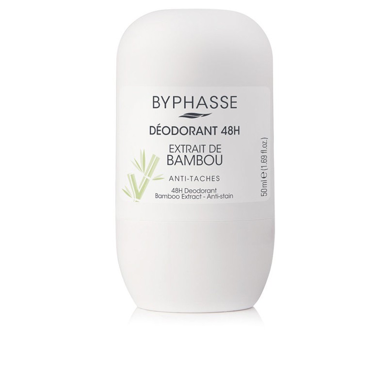 Deodorante Byphasse 24H ai fiori di cotone (roll-on) 50 ml