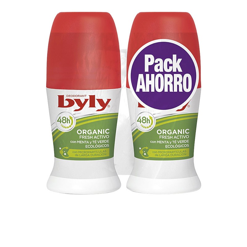Lot Déodorant Roll-On Extra Frais Bio Byly