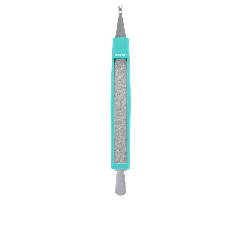 Beter Cuticle Cutter With Skin Pusher & File 1 Pz