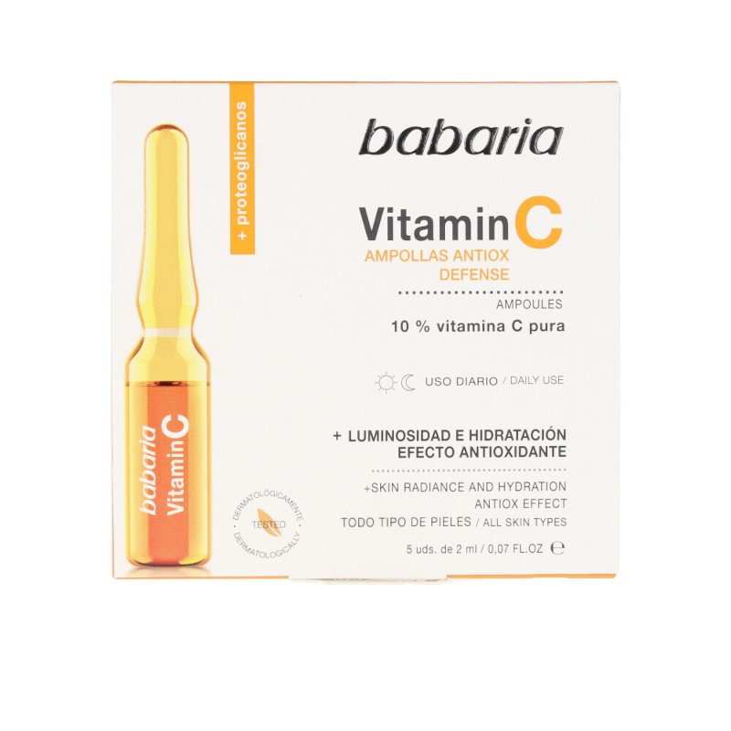 Babaria Vitamina C Antiox Defense Fiale 5 X 2 ml