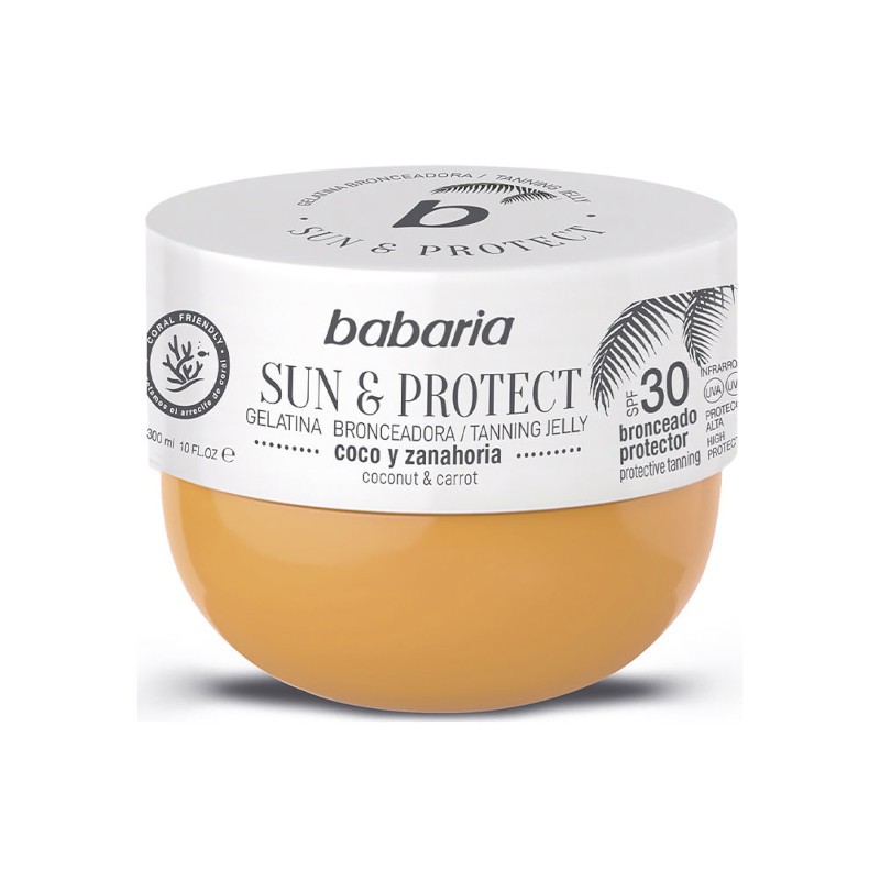 Babaria Gelatina Solar Coco e Cenoura Spf30 300 ml