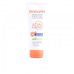Babaria Solar DNA Crème Solaire Visage Aloe Vera Spf50 75 ml