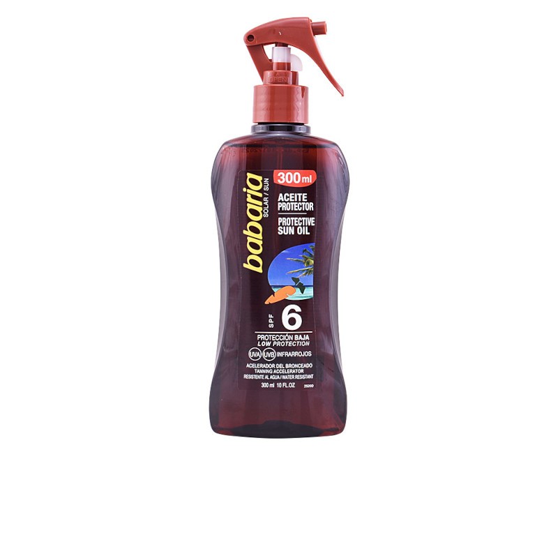 Babaria Solar Olio Di Carota Vaporizzatore Spf6 300 ml