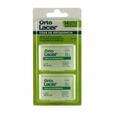 LACER Ortolacer Orthodontic Wax 14 Bars LACER Ortolacer Orthodontic Wax 14 Bars