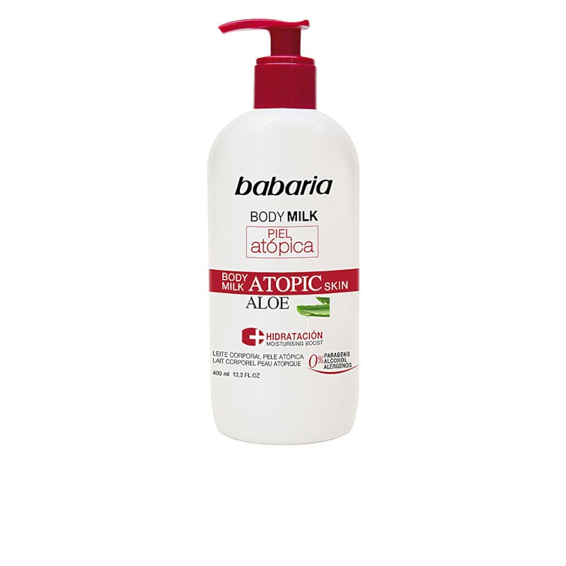Babaria Pelle Atopica Latte Corpo Aloe Vera 0% 400 ml
