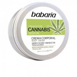 Babaria Cannabis Crème Corps Hydratante et Bien-être 200 ml