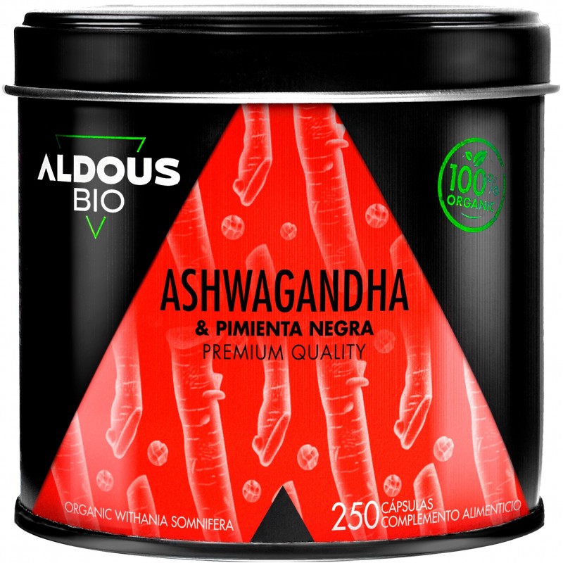 Aldous Bio-Ashwagandha 2160 mg mit schwarzem Pfeffer