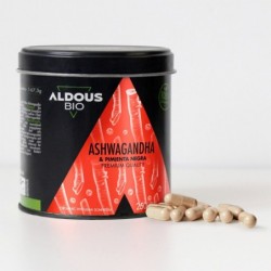 Aldous Bio-Ashwagandha 2160 mg mit schwarzem Pfeffer