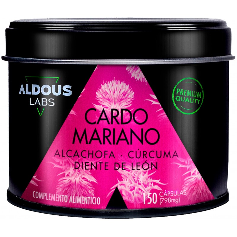 Cardo mariano Aldous con curcuma