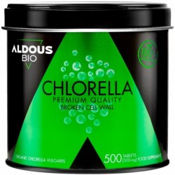 Aldous Clorela Orgânica 1500 mg 500 comprimidos