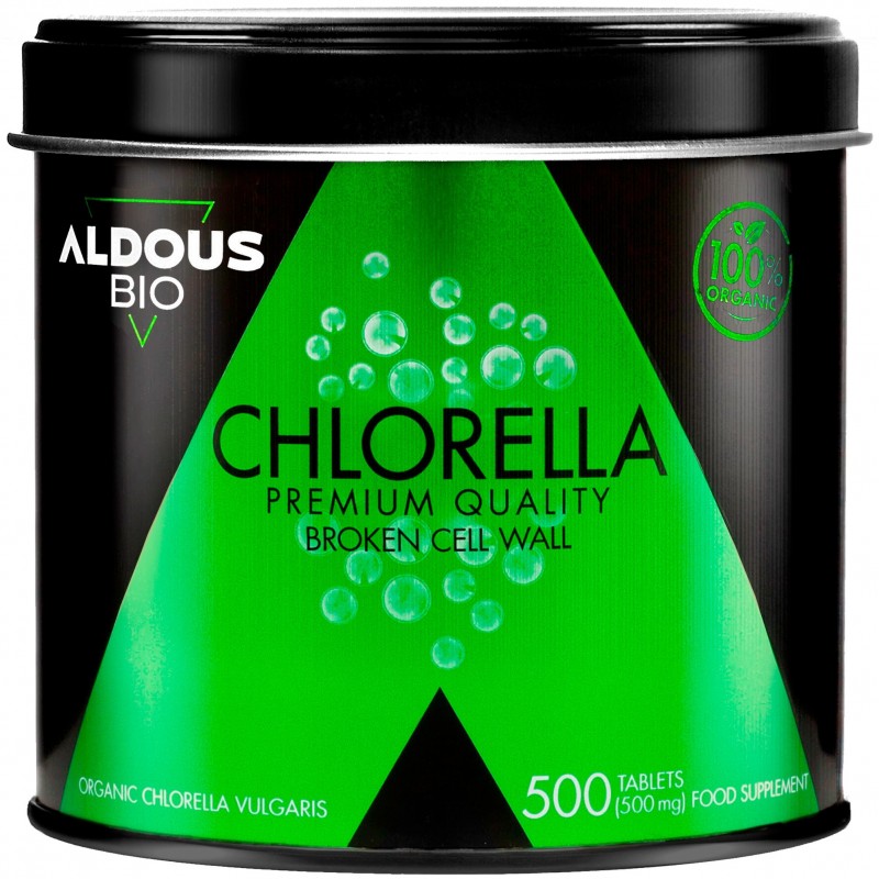 Aldous Chlorelle Bio 1500 mg 500 comprimés Aldous Chlorelle Bio 1500 mg 500 comprimés
