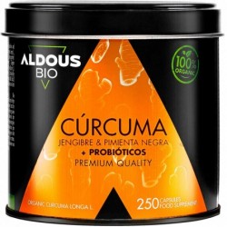 Curcuma biologica Aldous con probiotici