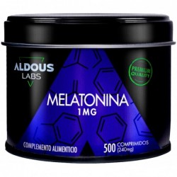 Aldous Pure Melatonin 1mg 500 Nights of Restful Sleep