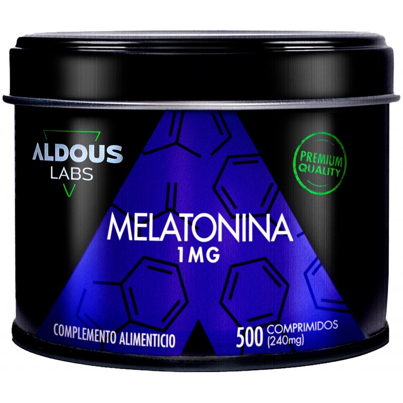 Aldous Pure Mélatonine 1 mg 500 nuits de sommeil réparateur Aldous Pure Mélatonine 1 mg 500 nuits de sommeil réparateur