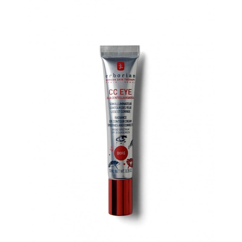 Erborian CC Eye Cream Anti-Puffiness Eye Moisturizer and Concealer (Various Shades)