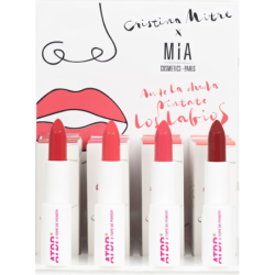 BURGUNDERROTER Lippenstift „voller Kraft“ Cristina Mitre