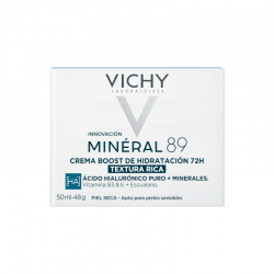 VICHY Minéral 89 Crema Potenciadora Hidratante 72H Rica 50ml