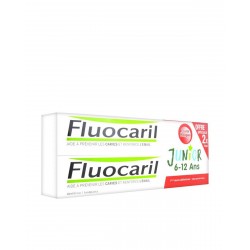 FLUOCARIL Junior Duplo Rote Früchte Zahnpasta 2x75ML