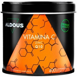 Aldous Vitamina C com Zinco e Coenzima Q10 