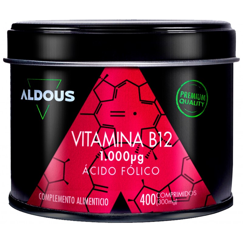 Aldous Vitamina B12 com Ácido Fólico Aldous Vitamina B12 com Ácido Fólico