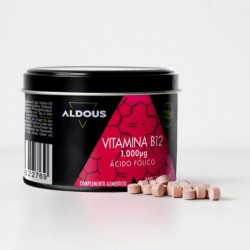 Aldous Vitamina B12 con Ácido Fólico