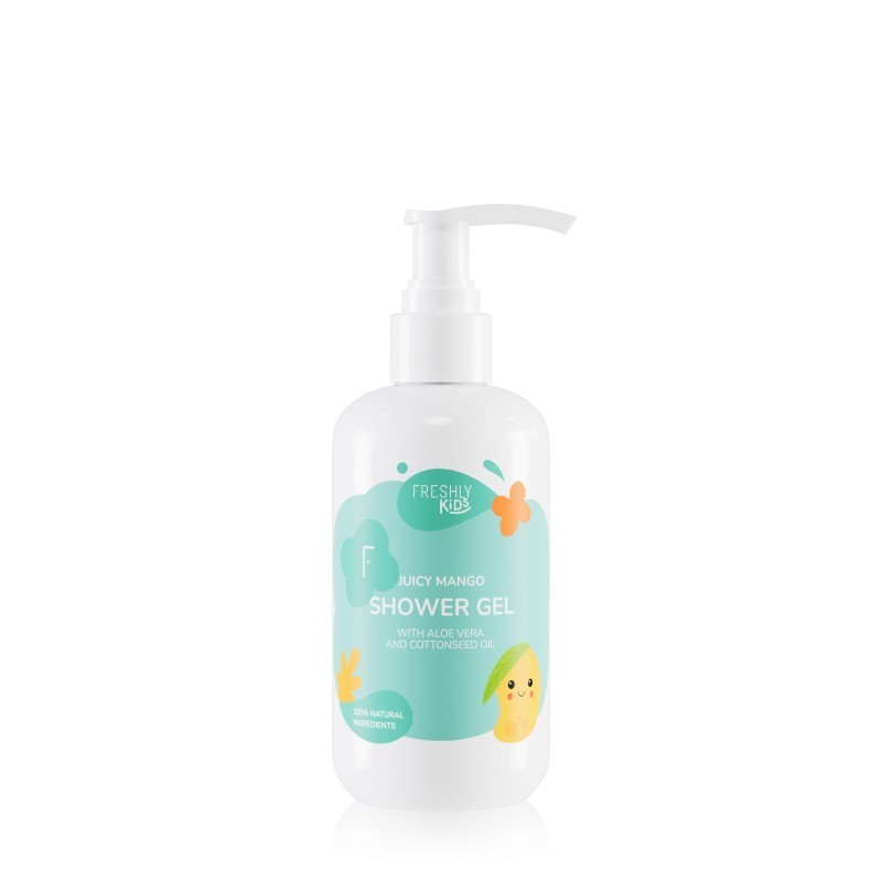Freshly Cosmetics Juicy Mango Duschgel Atopische Babyhaut 200 ml