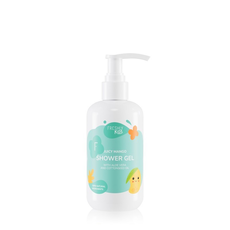 Freshly Cosmetics Juicy Mango Shower Gel Atopic Baby Skin 200 ml