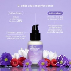 Freshly Cosmetics Soin Visage Éclat Azélaïque 50 ml