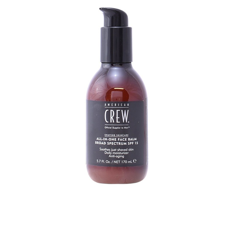 American Crew Bálsamo facial multifuncional para barbear e cuidar da pele Spf15 170 ml