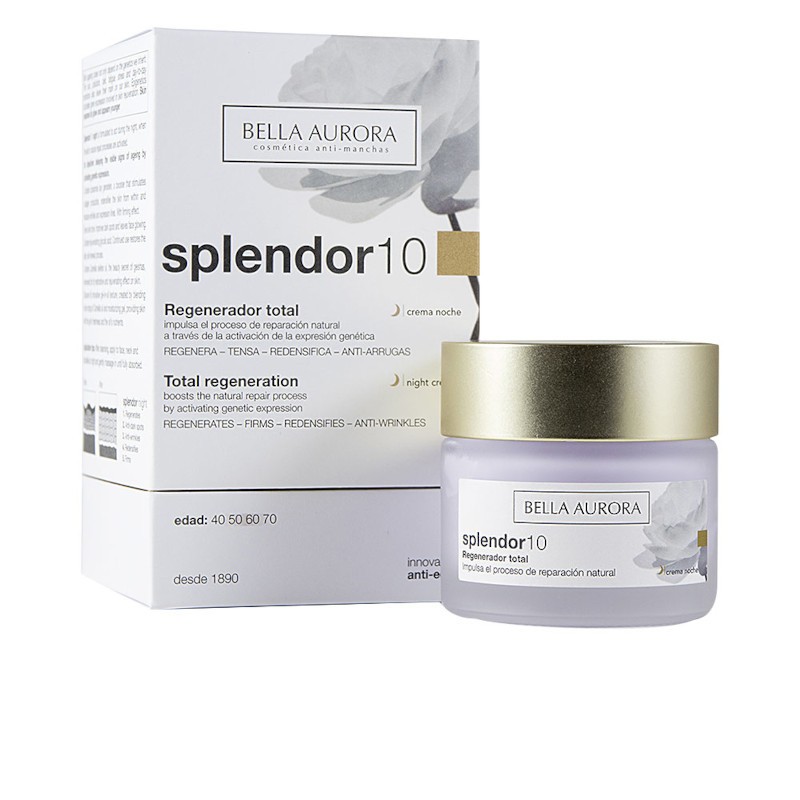 Bella Aurora Splendor 10 Rigeneratore Totale Notte 50 ml 【SPEDIZIONE in 24 ore】