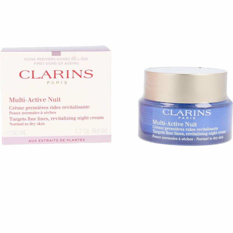 Clarins Crème Confort Nuit Multi-Active Peaux Sèches 54 ml