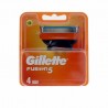 Gillette Fusion 5 Caricatore 4 ricariche