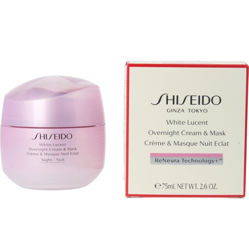 Shiseido Creme e máscara noturna White Lucent 75 ml
