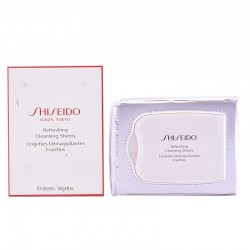 Shiseido The Essentials Folhas de limpeza refrescantes 30 unidades