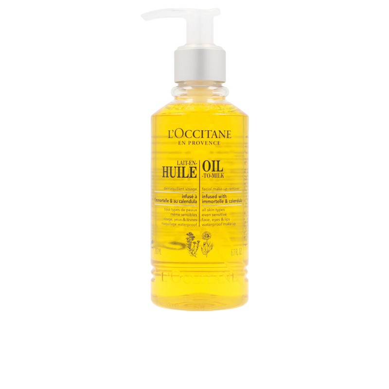 L'Occitane En Provence Lait-En-Huile Démaquillant Visage 200 ml