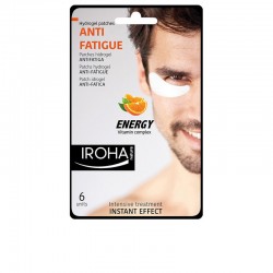 Iroha Nature Men Augen-Hydrogel-Patches Anti-Fatigue Vit Complex 6 Stk
