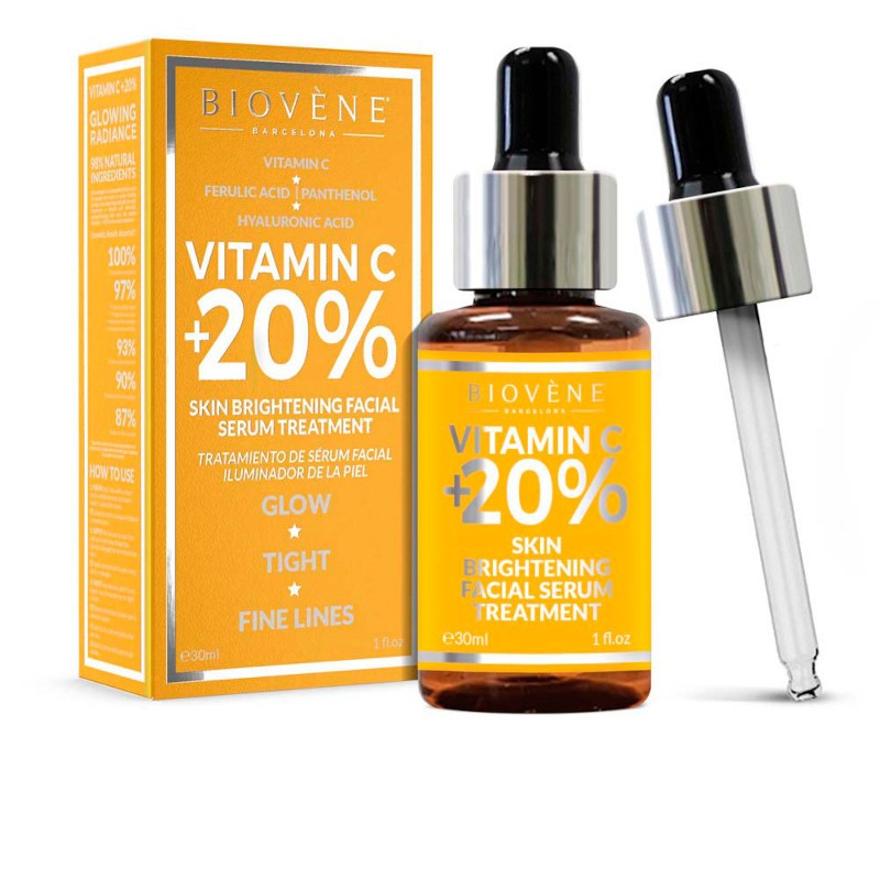 Biovène Vitamina C +20% Siero viso schiarente per la pelle 30 ml