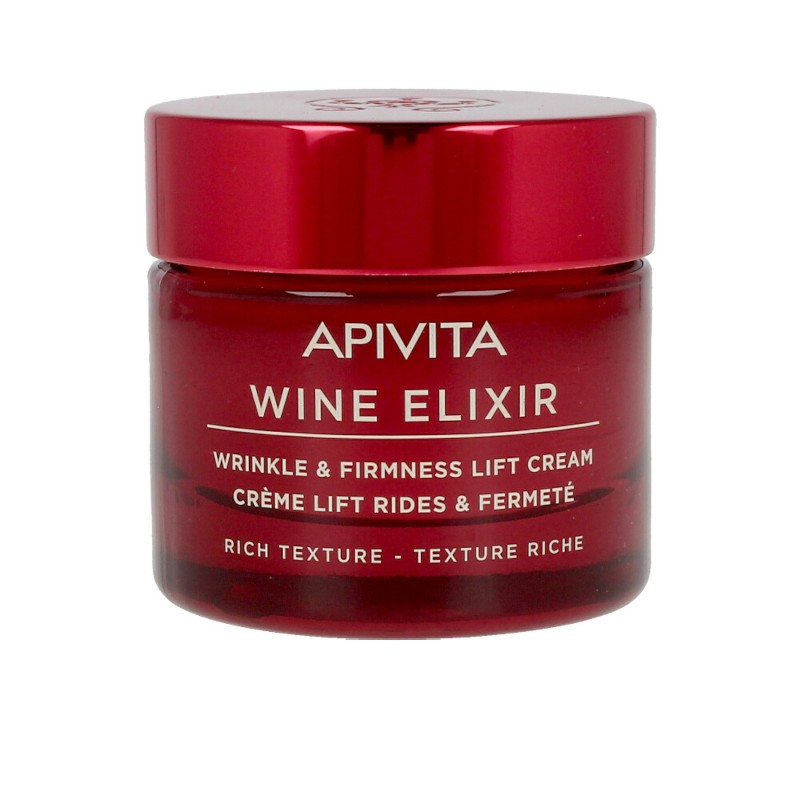 Apivita Wine Elixir Falten- und Festigkeitsliftingcreme Reichhaltige Textur 50 ml