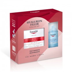 Eucerin Pack Hyaluron-Filler Volume-Lift Crema de Día Piel Normal/Mixta 50ml + Agua Micelar Dermatoclean 400ml