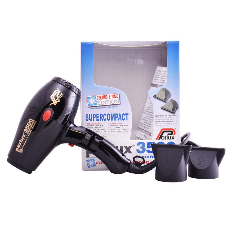 Parlux Parlux 3500 Asciugatrice supercompatta Nero 1 U