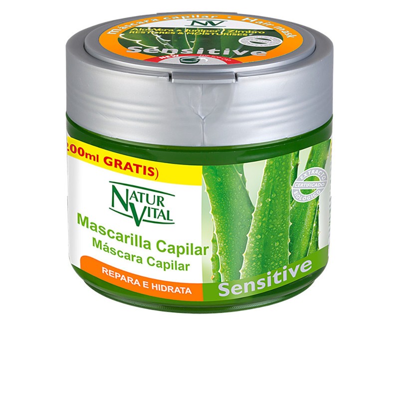 Natur Vital Mascarilla Repara E Hidrata Sensitive 500 ml