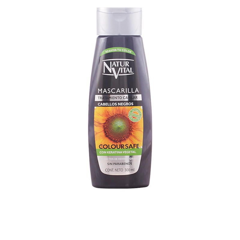 Natur Vital Coloursafe Masque Noir 300 ml