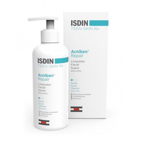 ISDIN ACNIBEN Teen Skin Sanftes Gesichtsreinigungsmittel 180ml ISDIN ACNIBEN Teen Skin Sanftes Gesichtsreinigungsmittel 180ml