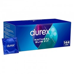 Preservativo naturale DUREX Slim Fit 144 unità