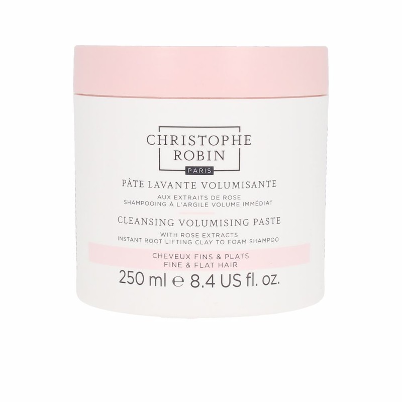 Christophe Robin Cleansing Volumizing Paste With Pure Rassoul Clay&Rose Extracts 250 ml
