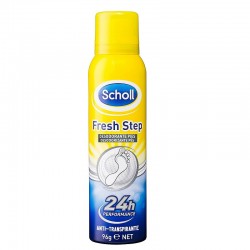 SCHOLL Fresh Step Foot Deodorant Antiperspirant Spray 150ml