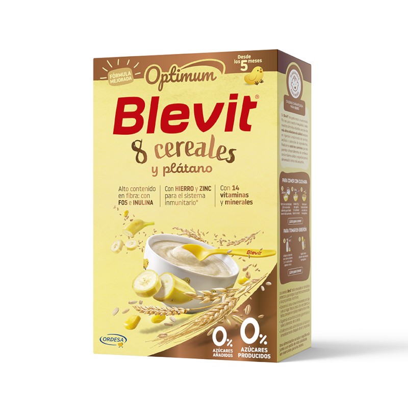 BLEVIT Optimum 8 Cereali + Banana 250g BLEVIT Optimum 8 Cereali + Banana 250g